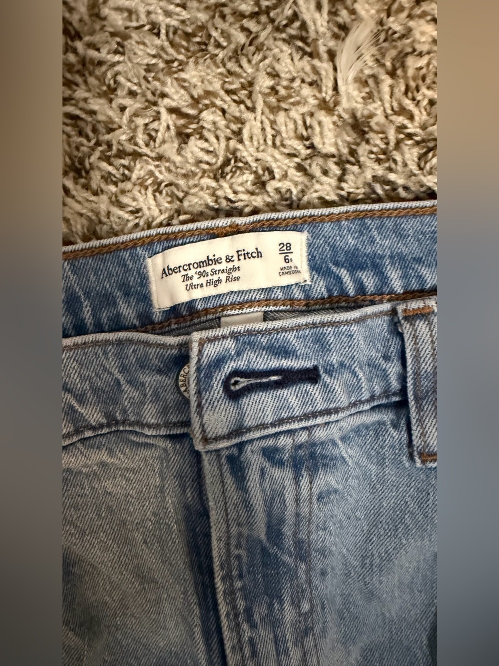 Abercrombie & fitch 90's straight leg jeans - Picture 3 of 3